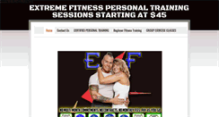 Desktop Screenshot of extremefitnesspa.com